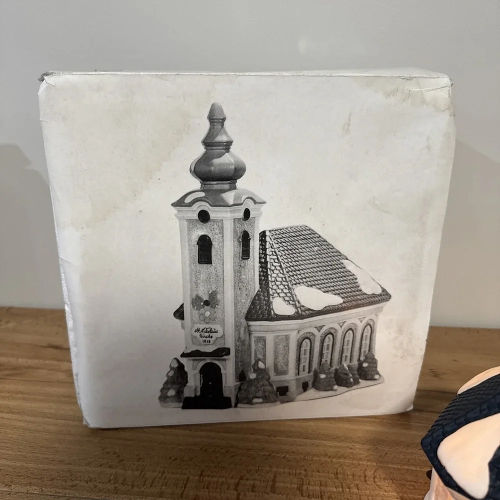 Dept 56 Alpine Village Series St Nikolaus Kirche #56170 Retired 1981